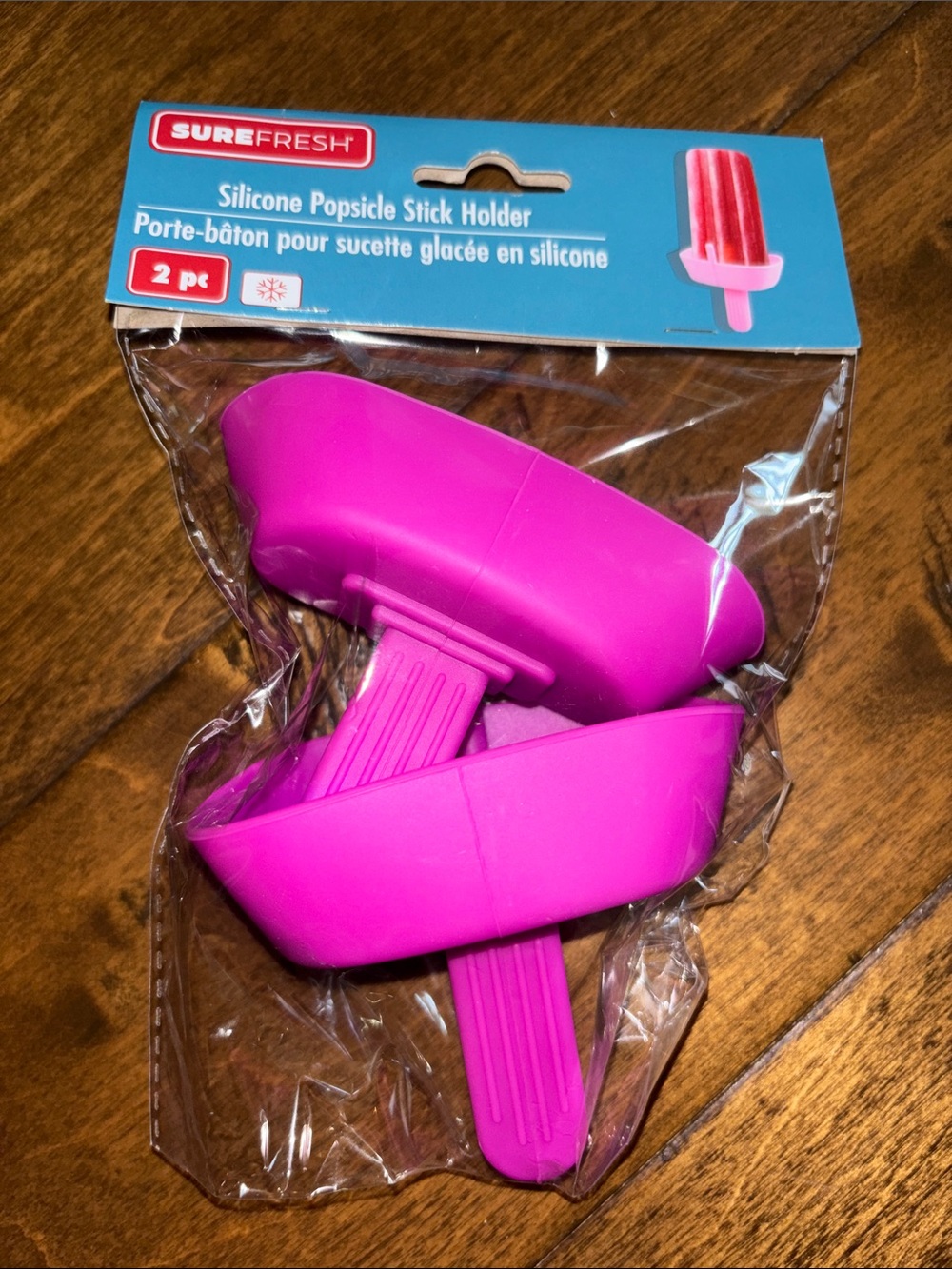 Refresh Purple Silicone Popsicle Holders - 2 Pack